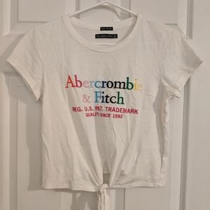Abercrombie & fitch crop top vintage tee